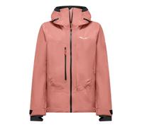 SALEWA Chaqueta de esquí de travesía para mujer Sella 3L PTX con capucha coral | 40