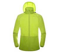 Chaqueta impermeable unisex para parejas, trajes de protección solar, chaqueta impermeable para la piel, chaqueta ligera para exteriores, impermeable, impermeable, impermeable, senderismo, con capucha