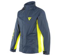 Chaqueta Impermeable Unisexo Dainese STORM 2 BLACK-IRIS/FLUO-YELLOW