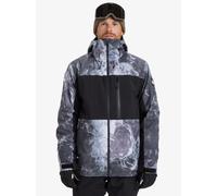 Chaqueta Impresa Quiksilver Sycamore Thermostamp Grayscale 20K De Snowboard