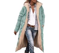 Chaqueta Invierno Mujer Larga Acolchada Parka Abrigo Plumas Tallas Grandes | Plumífero Largo Forro Borreguito Abrigo Anorak Invierno Chaqueton Cortavientos Ligero Anorak Capucha Casual