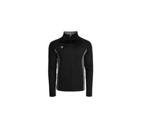 Izas Denver M Chaqueta de Hombre Polar Stretch Bielástica para Actividades Outdoor y Uso Urbano, Resistente al Viento, Transpirable, Secado Rápido, Cuello Alto, Bolsillos con Cremallera