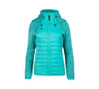 Izas Noya W Chaqueta de Mujer para Invierno Resistente al Viento y Lluvia. Abrigo Acolchado con Polar Térmico Transpirable y Bolsillos para Deporte, Senderismo y Frío. Color Azul