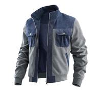 Chaqueta Jersey Hombre Cazadoras Larga Polipiel Doble Camuflaje Guateada Corte Alto Antiguas Charol Gamuza Muy Cruzados Burdeo Guerra Hybrid Azules Diseños Alemana Ingles