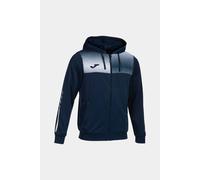 Joma Chaqueta con capucha eco supernova marino blanco