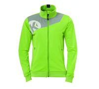 Kempa Core 2.0 Poly Chaqueta, Mujer, Verde Esperanza/Gris Oscuro, S
