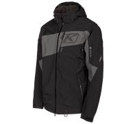 Klim Storm 2022 Chaqueta para moto de nieve, negro/gris, Talla L