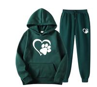 Chaqueta larga de forro polar moderno y estampado unisex con capucha para invierno, ropa deportiva informal para el día a día, correr, ropa deportiva cómoda y elegante, bolsa de arco iris, Gn2., XL