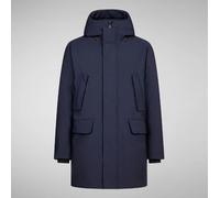 Chaqueta Larga En Softhell Hombre SAVE THE DUCK Smeg 17 Wilson P45320M 90010 Blu