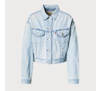 LEVI'S ® Chaqueta de entretiempo 'SHRUNKEN 90S TRUCKER REMEMBER IN LINEN DENIM' azul denim M azul denim