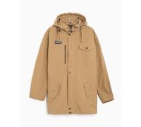Chaqueta ligera con logo adidas Originals SPZL Parka Longridge para hombre Beige XL