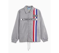 Chaqueta ligera con logo Pleasures x Oasis Supersonic para hombre Gris XL