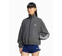 Chaqueta ligera de cuadros Relaxed adidas Originals para mujer Gris XL