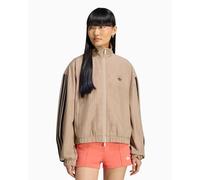 Chaqueta ligera de cuadros Relaxed adidas Originals para mujer Marrón L
