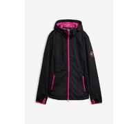 bonprix Chaqueta de entretiempo rosa / negro L EUR