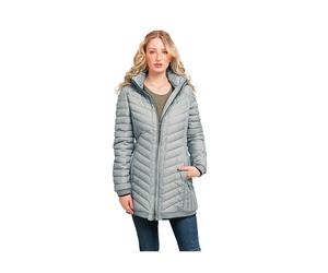 Chaqueta ligera para mujeres Knuffelwuff Brooklyn, tamaño: M / 38, gris claro