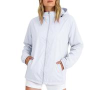Chaqueta ligera Softshell para mujer, chaqueta de verano resistente al viento, impermeable, con capucha, cremallera, protección solar al aire libre, escalada, senderismo, abrigo liso casual de gran