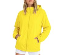 Chaqueta ligera Softshell para mujer, chaqueta de verano resistente al viento, impermeable, con capucha, cremallera, protección solar al aire libre, escalada, senderismo, abrigo liso casual de gran