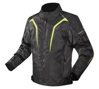 Chaqueta LS2 Sepang Negro-gris-amarillo fluor L