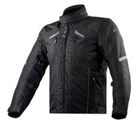 LS2 Serra Evo Chaqueta textil de moto impermeable, negro, tamaño M para Hombres