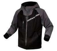 Chaqueta LS2 Throttle Negro y gris oscuro M
