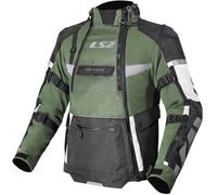 Chaqueta LS2 X-Master Negro-verde-gris 3XL