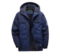 Chaqueta Mono Cuero Hombre Grande para Hombre, Chaqueta de esquí, Chaqueta de Lana cálida, Traje de Senderismo para Exteriores, 5XL, 9XL Chaquetas Ciclismo Invierno Hombre