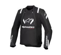 Chaqueta Moto Alpinestars De Verano T-Stunt Air Con Protecciones Negra Blanca