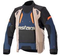 Chaqueta Moto ALPINESTARS Halo Motocicleta Drystar - Azul Oscuro/Caqui Oscuro /