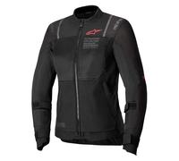 Chaqueta Moto Mujer Verano Alpinestars Stella ST-2 AIR Negra Roja
