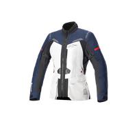 Alpinestars Stella ST-7 2L GTX Chaqueta textil impermeable para mujer, negro-gris-azul, tamaño 2XL
