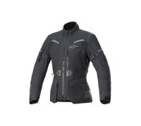 Alpinestars Stella ST-7 2L GTX Chaqueta textil impermeable para mujer, negro-gris, tamaño S