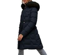 Chaqueta Mujer Invierno Abrigos De Invierno Para Mujer Abrigo Largo Chaqueta Acolchada Gabardina Abrigo Largo Cazadora Tallas Grandes Abrigos De Anorak Chaquetones Plumifero Winter Jacket Women Negro