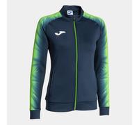 Chaqueta Mujer Joma Elite XI 902255 Confortable - Talla: S, Color: MARINO VERDE FLUOR