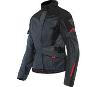 Chaqueta Mujer Moto Dainese Tempest 3 LADY Dry ÉBANO NEGRO LAVA ROJO TG 46
