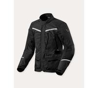 Chaqueta multitemporada REVIT Voltiac 3 H2O negra y plateada