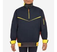 Chaqueta náutica impermeable Vareuse cortaviento Vela júnior azul 8 AÑOS
