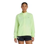 Chaqueta New Balance Valencia Marathon Sport Essentials Verde Amarilla Mujer, Talla M