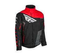 §Chaqueta Niño FLY Racing SNX Pro Negro-Gris-Rojo§