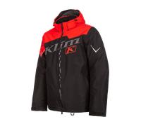 §Chaqueta de Nieve Niño Klim Instinct Negro-Rojo Fuego§