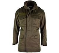 Chaqueta original del ejército austriaco M65 OD militar oliva parka combate, azul, Talla única