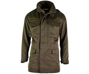 Chaqueta original del ejército austriaco M65 OD militar oliva parka combate, azul, Talla única