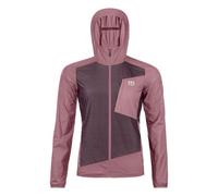 Chaqueta softshell de mujer Ortovox Trace Windbreaker Jacket W Talla: M / Color: rosa