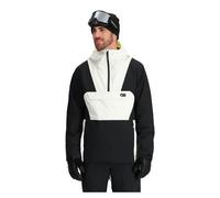 Chaqueta Outdoor Research Snowcrew Anorak, Hombre (Negro/Nieve)