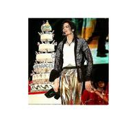 Chaqueta, pantalones y guantes dorados de Michael Jackson (historia de Mj)