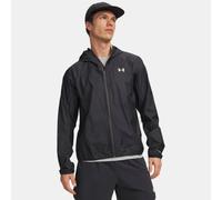 Chaqueta para la lluvia Under Armour Explor Trail Run para hombre Anthracite / Fade Verde L