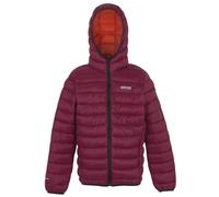 Chaqueta para niños Regatta Junior Hooded Marizion Talla infantil: 164-170 / Color: rojo/blanco