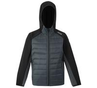 Chaqueta para niños Regatta Kielder Hybrid IX Talla infantil: 110-116 / Color: negro/gris