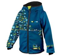 Chaqueta para niños WAMU Excavadora Talla infantil: 98-104 / Color: azul