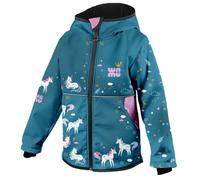 Chaqueta para niños WAMU Unicornios Talla infantil: 104-110 / Color: azul